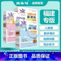 语数英·下册3本[福建人教版] 小学六年级 [正版]2025春新版正品 分层课课练 小学语文1~6年级上册福建RJ人教版