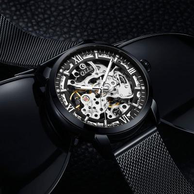 手表男士机械表自动防水镂空双陀飞轮2020新款潮流男表同款同款