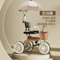 儿童三轮车可坐人玩具车男女宝宝1脚踏车 12 3 4 5 岁手推车大座椅童车