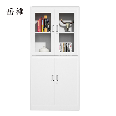 岳滩钢制文件柜档案柜财务带锁储物柜铁皮柜书柜等器文件柜