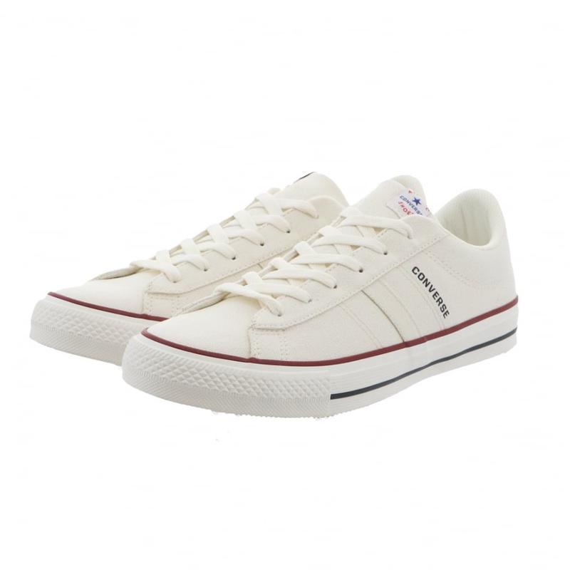 匡威(CONVERSE)纯色休闲帆布鞋男百搭 canvas拼接小白鞋春夏款潮