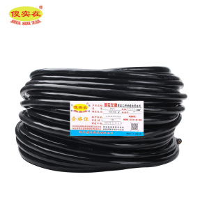 傻实在 电缆 国际软电缆 RVV 3*10+1*6mm² 米 黑色 米