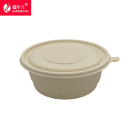 [疆不凡]可降解圆餐盒450ml 300套/箱