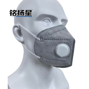 铭扬星 活性炭透气阀粉尘防护口罩 KN95-ACV05/只