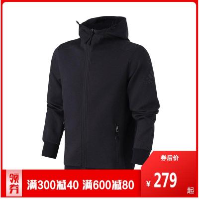 adidas男服夹克外套跑步休闲运动服DW4590.