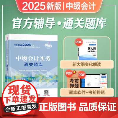 2025年新版中级会计职称考试教材辅导用书中级会计实务通关题库辅导2025中级会计师资格考试全国会计专业技术资格考试辅导