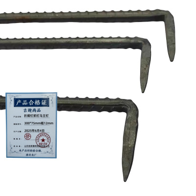 吉迎尚品 扒锔钉抓钉马王钉 300*75mm粗12mm 个