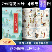 [专享定制]四大名著思维导图 [正版]全2册漫画中国历史长卷孩子爱看的漫画中国史儿童历史漫画书历史类书籍中国古近代史半小