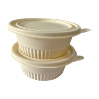 莘煊 玉米淀粉圆餐盒 380ml 300套/箱