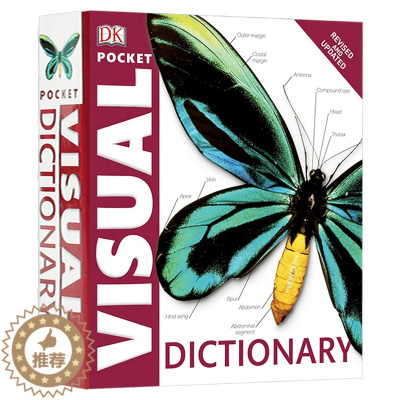 [醉染正版]DK便携图解词典 Pocket Visual Dictionary 英文原版口袋词典 生活词汇 DK百科词典