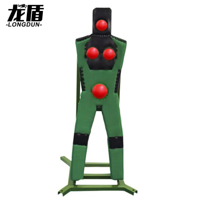 龙盾刺杀训练人形靶 总部大纲款刺杀训练 防割布轻型固定款