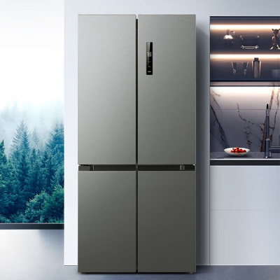 美的MR-531WSPZE十字对开门冰箱四开门家用双系统风冷无霜电冰箱全净保鲜科技