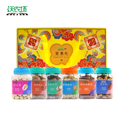 沃农场果萃臻礼坚果礼盒1888g/盒