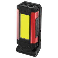 苏识 K011-A红色 10W 3.7V 色温6500K 折叠USB充电磁吸COB强光手电筒 (计价单位:个) 红色