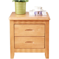 中豫鑫泽 ZYXZ4030707床头柜原木色床边收纳储物柜