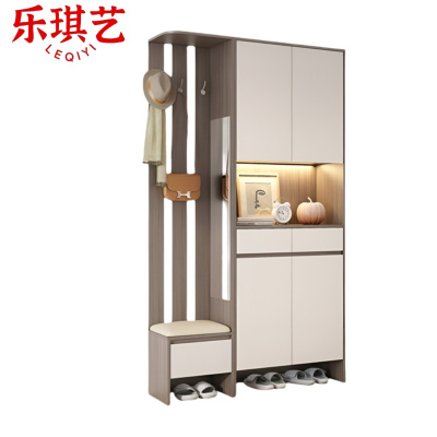 乐琪艺 玄关柜鞋柜组合 120*35*200cm 套
