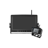 鏖耀 无线监控倒车影像记录仪 9寸屏带录1对4+64G卡 套