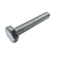 炯毅 螺丝钉螺栓加长切边外六角螺钉螺杆 螺栓M10*25mm 个