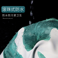 家柏饰(CORATED)免打孔防水布浴室浴帘套装卫生间挂帘洗澡帘子隔断帘