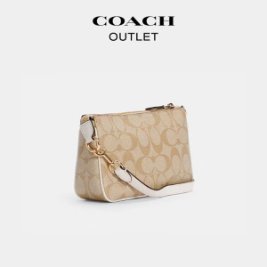 [香港直邮]原装进口蔻驰COACH/奥莱女包经典标志NOLITA 19号手袋麻将包C3308