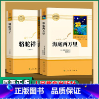 《西游记上+下册》人教版 [正版]人教版原著海底两万里和骆驼祥子老舍七年级下册必读课外书籍无删减完整版初一年级语文配套课
