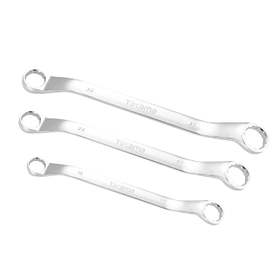 高松 takama 全抛光双头梅花扳手 五金工具 619241 36*41mm