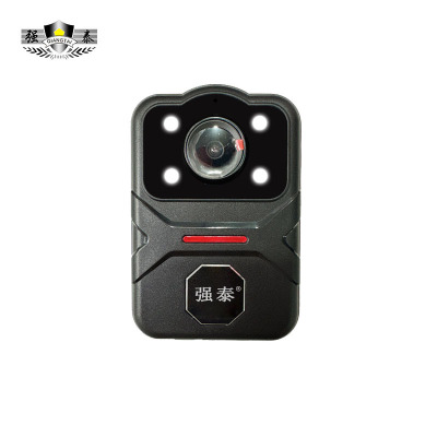 强泰QT-W3 视音频记录仪TYPE-C快速充电红蓝爆闪灯红外夜视64G