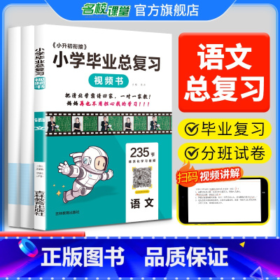 语文[235节清北学霸视频讲解课] 小学六年级 [正版]2024小学毕业总复习六年级语文小学毕业复习小学语文基础知识盘点