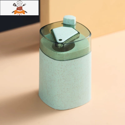 牙签盒创意自动弹出家用北欧ins按压式餐厅牙签桶便携牙签筒 敬平 麦[绿]无牙签