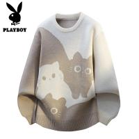 花花公子新款[新款] 2025年秋冬款圆领针织毛衣男 群文件11.30