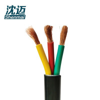 沈迈 铜芯软电缆 ZR-YJVR-0.6/1KV-3*4mm² /米