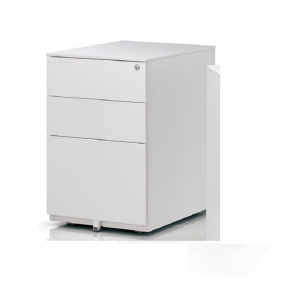 震旦(AURORA)钢制三抽活动柜 BCC-DL-P3K白色