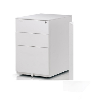 震旦(AURORA)钢制三抽活动柜 BCC-DL-P3K白色