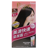 美源(MEIYUAN)女士快速染发霜 7号自然棕黑色(日本美源染发剂 健康遮盖白发染发膏)