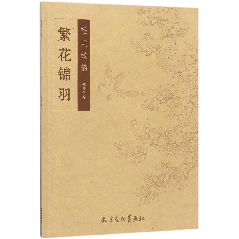 音像繁花锦羽/唯美线描绘画:郝良彬