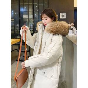 年新款大码冬季羽绒棉服女中长款棉衣宽松棉袄韩版面包服外套