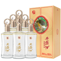 西凤酒彩韵东方52度凤香型高度白酒500ml*6瓶整箱装