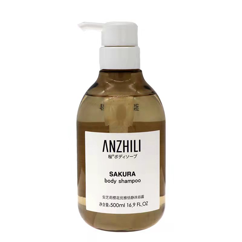 安芝莉樱花优雅恬静沐浴露500ml(日本品牌 樱花香型)