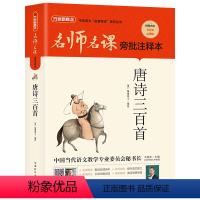 唐诗三百首 [正版]2023阅美湖湘阅读打卡九年级上册 唐诗三百首 名师名课旁批注释本广东朝阳九年级课外书中学语文名著导
