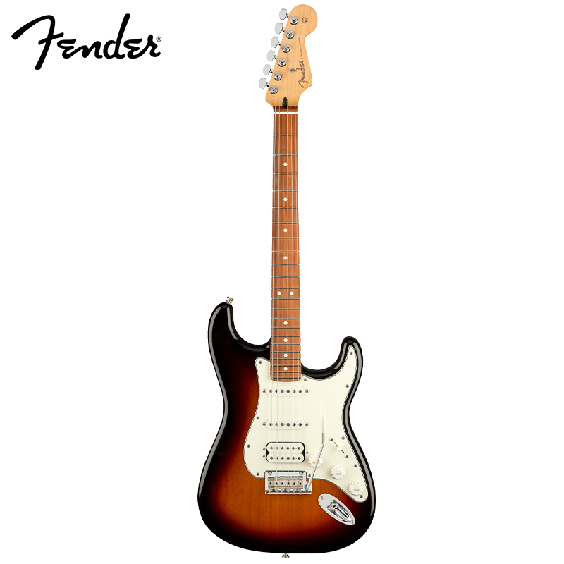 芬达电吉他(fender)player 玩家系列stratocaster单单双巴西红檀电