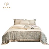 优福安达水洗真丝印花三&四件套 多色可选 TZ2025030001 /套