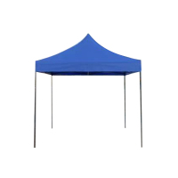 太阳伞加厚大型户外伞3*3m 蓝色