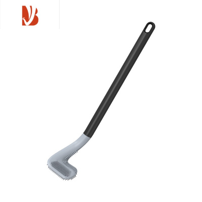 三维工匠马桶刷家用无死角洗卫生间自清洁硅胶厕刷壁挂高尔夫厕所刷子器