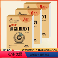 九年级/初中三年级 英语[人教] [正版]2023版名校课堂小练习随讲随练七八九年级初一二三数学英语物理上下册初中同步课
