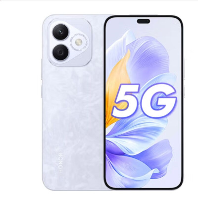 荣耀X60i 珊瑚紫 8GB+256GB 90Hz刷新率 OLED护眼大屏 IP64整机防水 5000W影像 35W快速充电 AI 5G手机