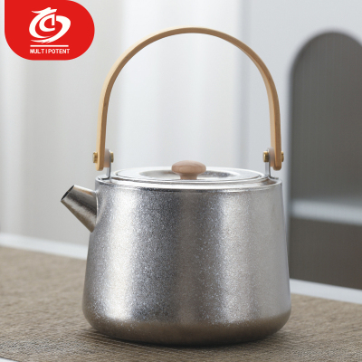 MULTIPOTENT钛金属茶壶功夫茶具泡茶壶知竹纯钛煮水壶