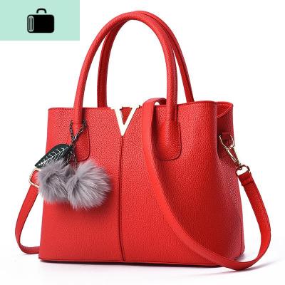 新娘包包女2020新款大红色包包结婚包韩版斜挎时尚大气女包手提包NEW LAKE女斜挎包