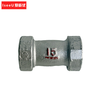 爱新优 镀锌水管补漏快速接头DN15 4分(个)