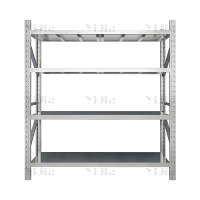翌嘉 不锈钢货架304材质四层仓储货架 150*50*200cm/300kg主架