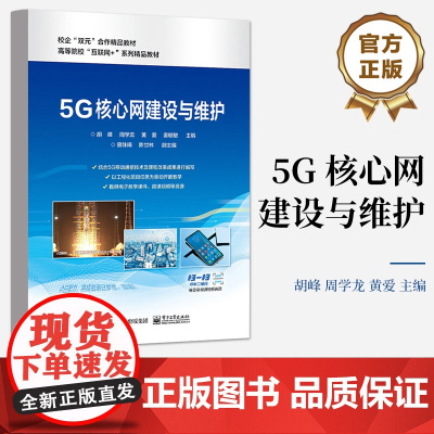 店 5G 核心网建设与维护 5G核心网的网络架构与网络功能认知讲解书籍 5G核心网服务器的安装介绍书 电子工业出版社